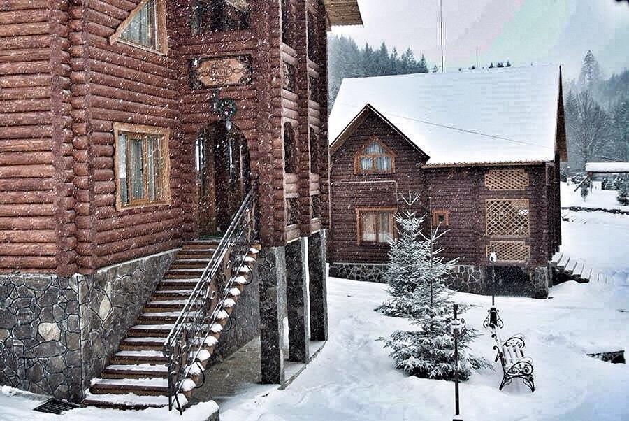 Lisova Kazka Hotel ชเดนิเยโว ภายนอก รูปภาพ